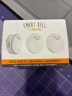 Smart Bell by Dog Potty Training Doorbell - White
